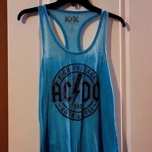 ACDC like new tank top size small